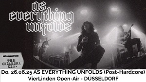 AS EVERYTHING UNFOLDS (Post-Hardcore) - Sommer Edition