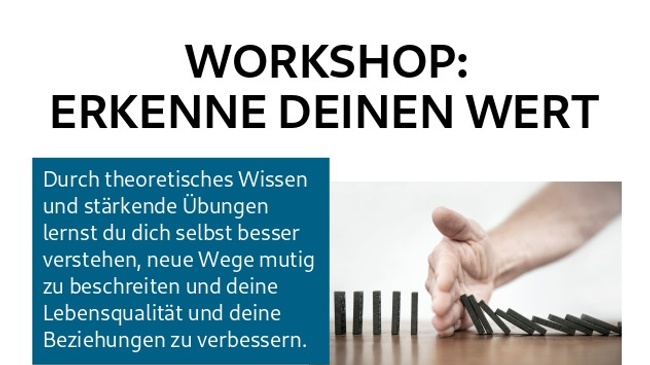 5-teiliger Selbstwert-Workshop in kleiner Gruppe in Köln