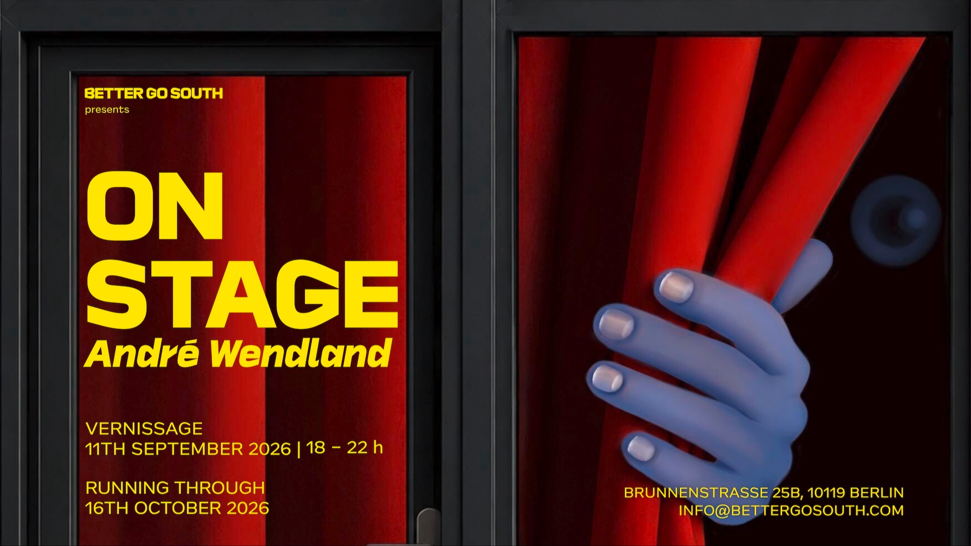 ON STAGE | Solo Show by André Wendland | Berlin Art Week