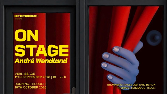 ON STAGE | Solo Show by André Wendland | Berlin Art Week