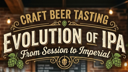 Craft Beer Tasting - Evolution of IPA