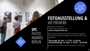 VERNISSAGE: SPC PHOTO AWARDS Berlin - November 2024