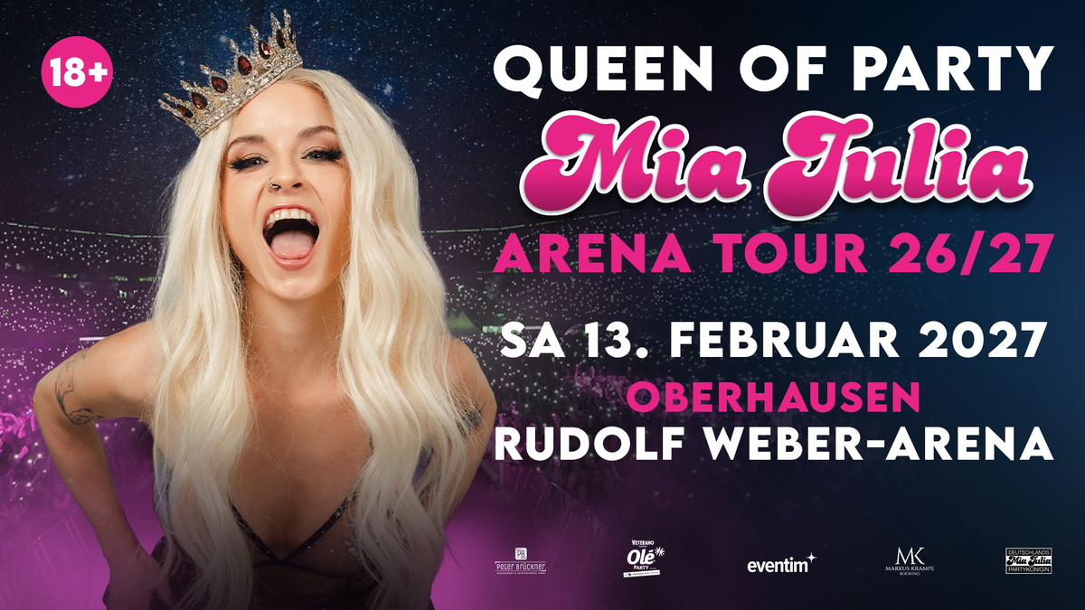 Mia Julia Queen of Party I Arena Tour 26/27