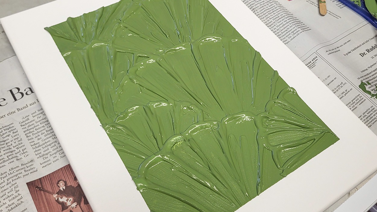 Textured Art - Kreiere Kunst mit Strukturpaste