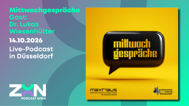 Mittwochgespräche - Live-Podcast - ZOON PODCAST WEEK
