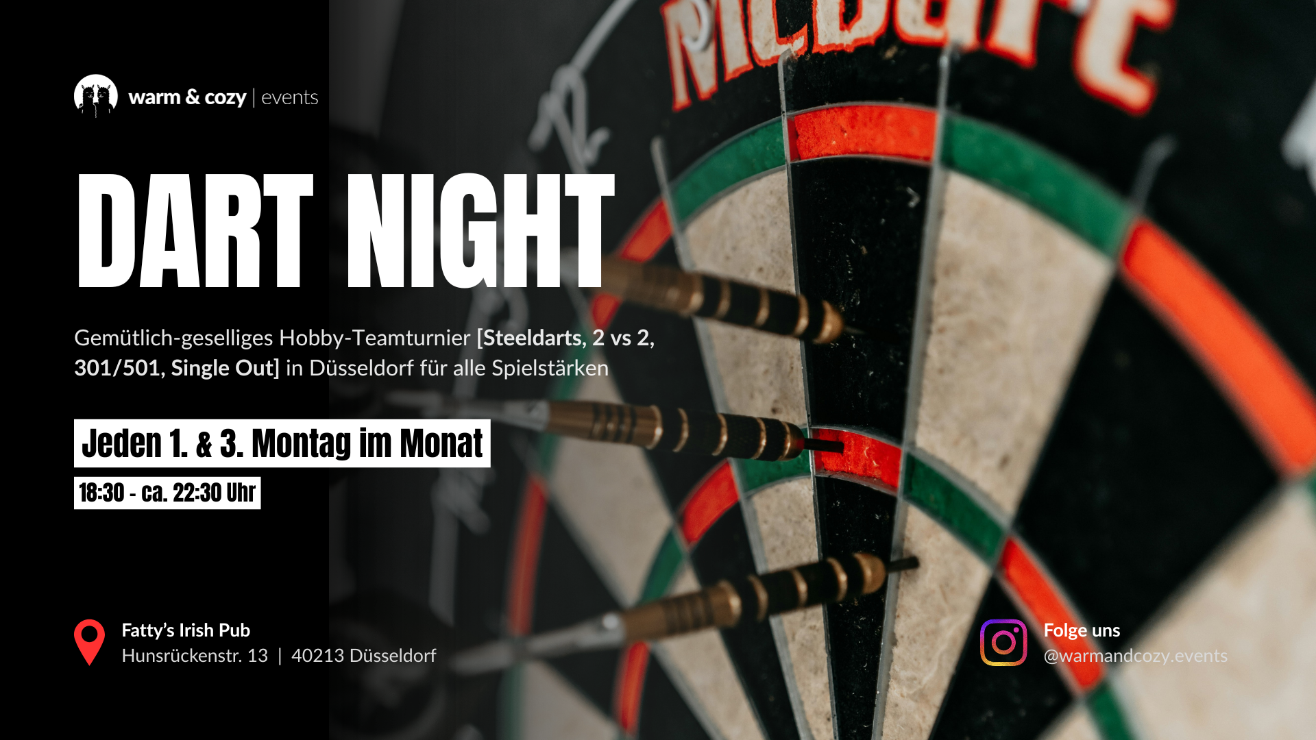 Dart Night – 2 vs 2 | Düsseldorf