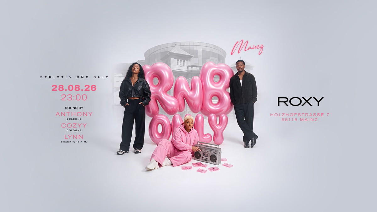 Titelbild der Veranstaltung RnB Only - Mainz