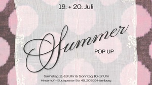 SUMMER POP UP Studio Paul & Toni