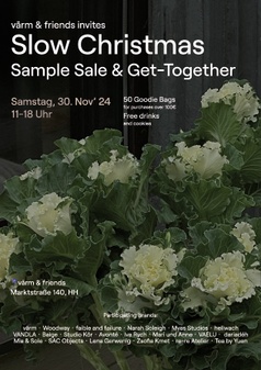 Slow Christmas Sample Sale