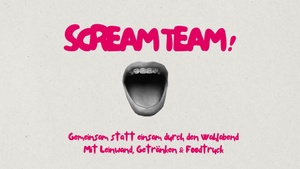 Scream Team - Gemeinsam Statt Einsam Durch Den Wahlabend