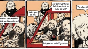 Grafische Erzählungen von Migration