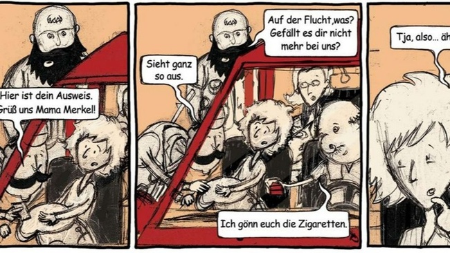 Grafische Erzählungen von Migration