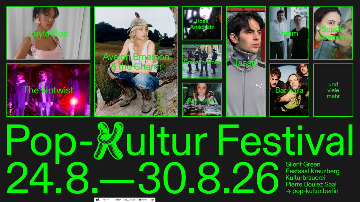 Titelbild der Veranstaltung PVA ・ Pop-Kultur Festival 2026