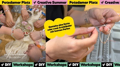 Schmuck herstellen (Crafting jewelry) | Creative Summer Potsdamer Platz