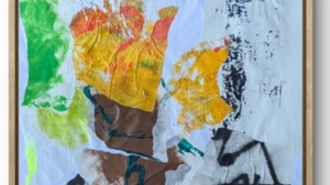 Abstrakte abstract Collage Event Workshop