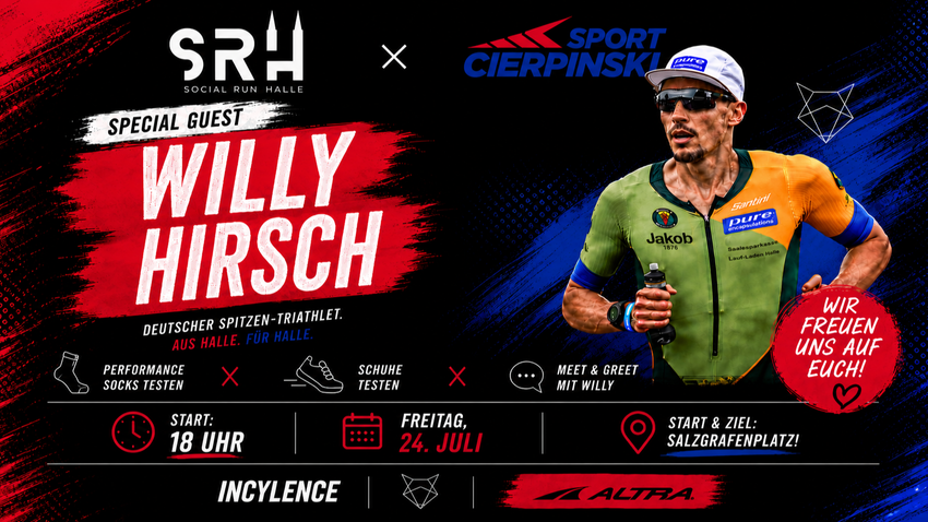 Social Run x Cierpinski - Altra & Incylence Testevent (w/ Willy Hirsch)