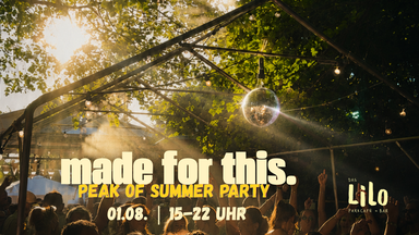 Made for this- Peak of Summer Party
