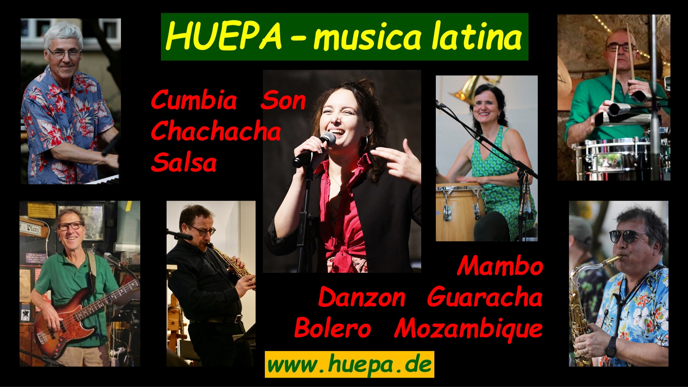 Tarde Latina - Huepa! live im "Montez"