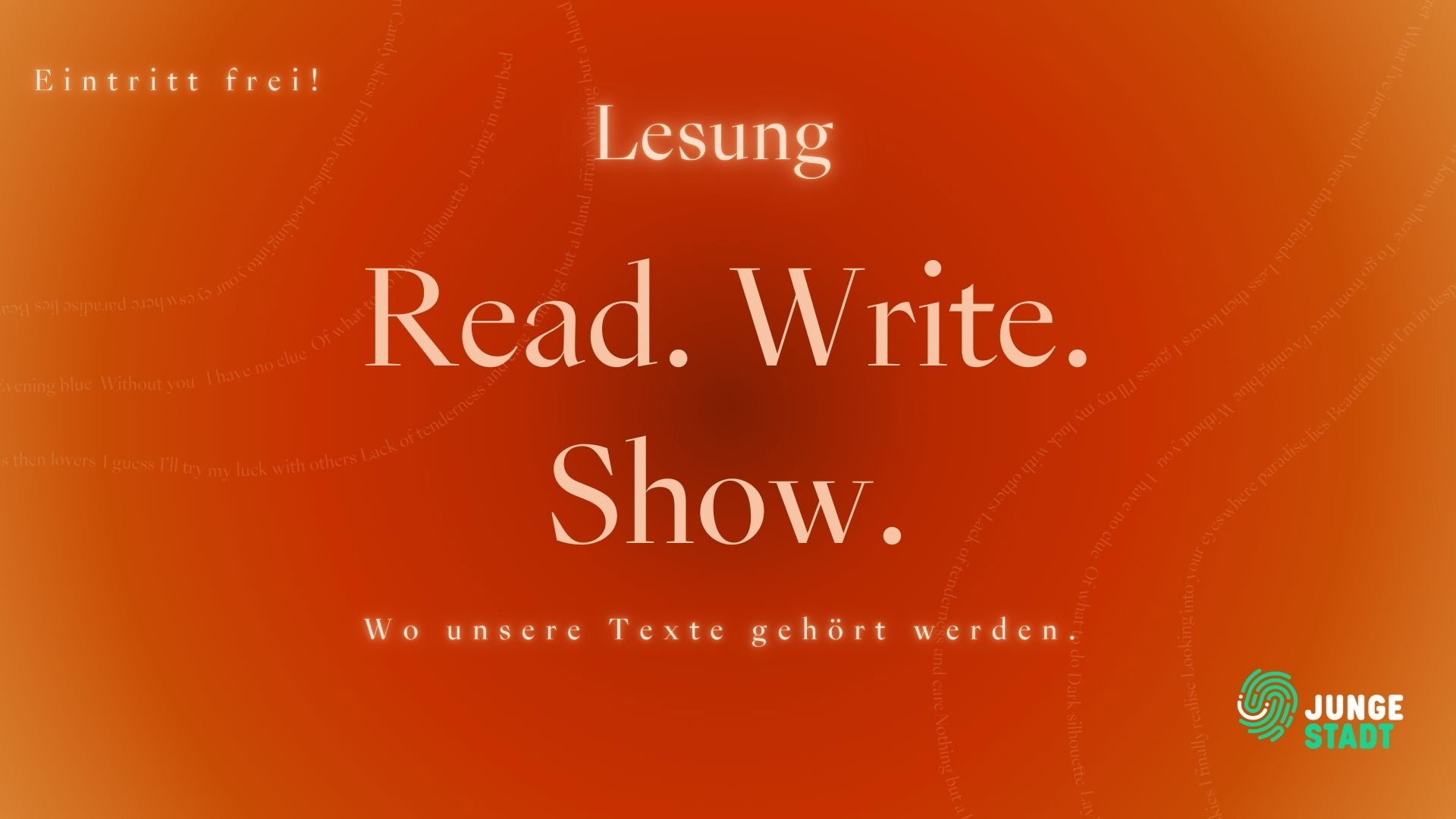 Read. Write. Show.