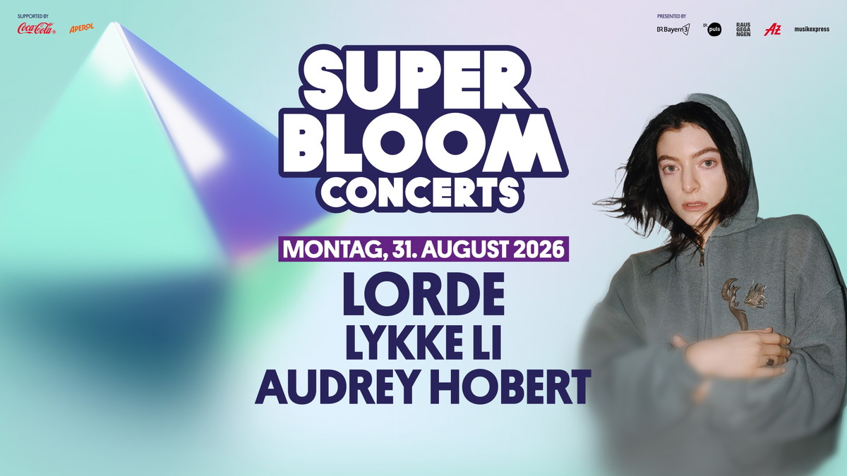 Titelbild der Veranstaltung SUPERBLOOM 2026 Concert – LORDE + LYKKE LI + AUDREY HOBERT