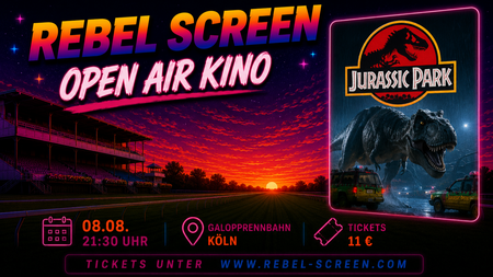 Open-Air Kino Vorstellung: Jurassic Park