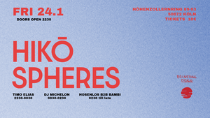 HIKŌSPHERES DISCO&HOUSE MUSIC EVENT