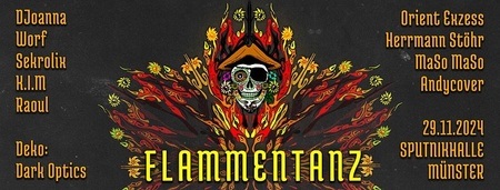 🔥🔥Flammentanz 24🔥🔥   PsyTrance & Techno & Kostüm-Party 🏴‍☠️ 🏴‍☠️☠️ Motto: Pirates’n’Princesses 👑👸