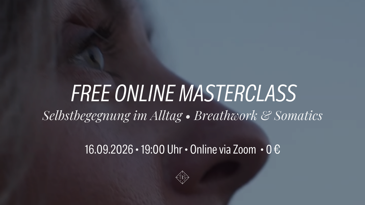 Titelbild der Veranstaltung Free Masterclass: Experience Presence