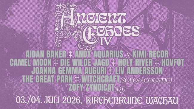 Ancient Echoes Festival 2026 - A Spectral Folk Gathering In The Ruins