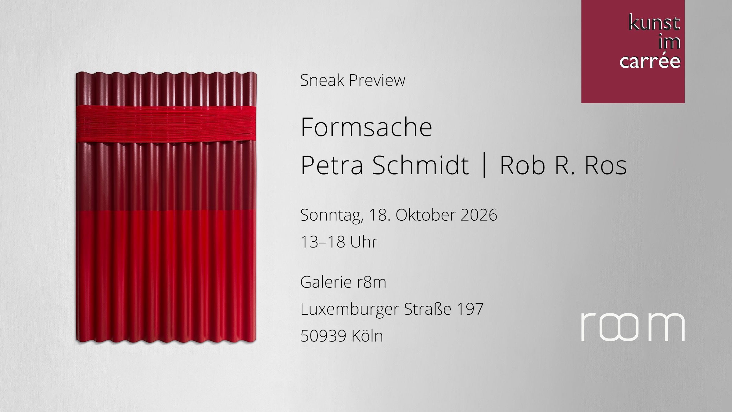 Sneak Preview – Formsache