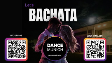 BACHATA-KURS (18/19/21 h) 💃🕺 mit Social Dancing  – für Singles & Paare!  (mit oder ohne Vorkenntnisse) 🔥