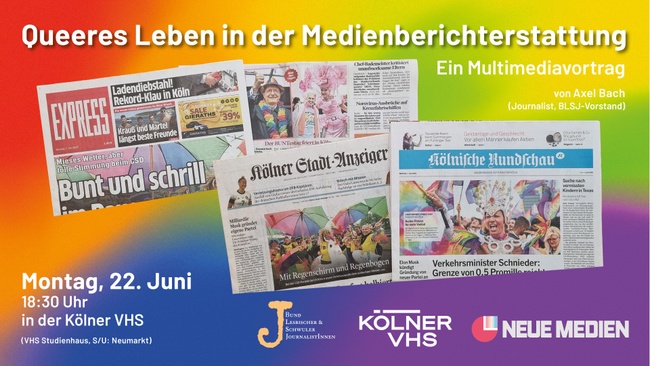 Queeres Leben in der Medienberichterstattung