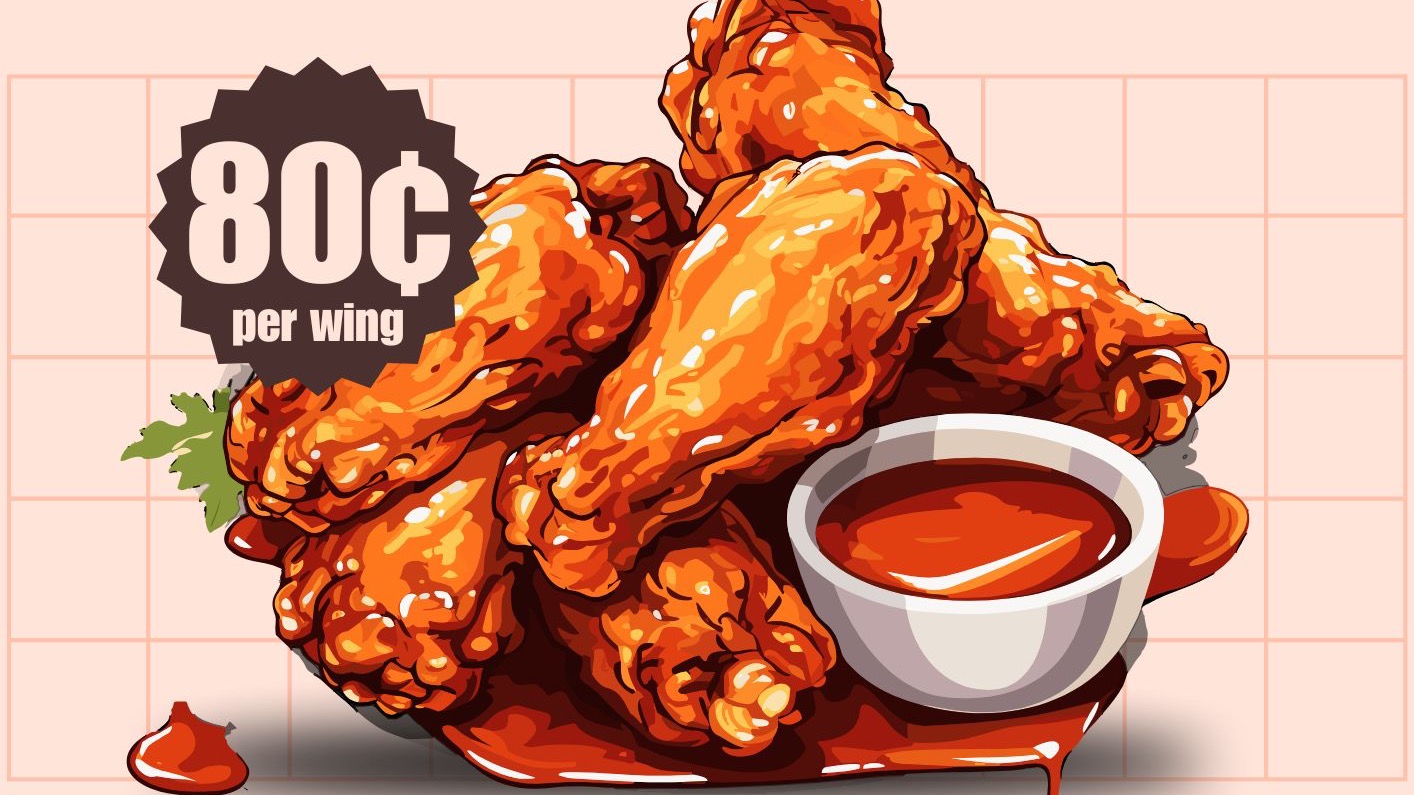 80¢ Wing Specials