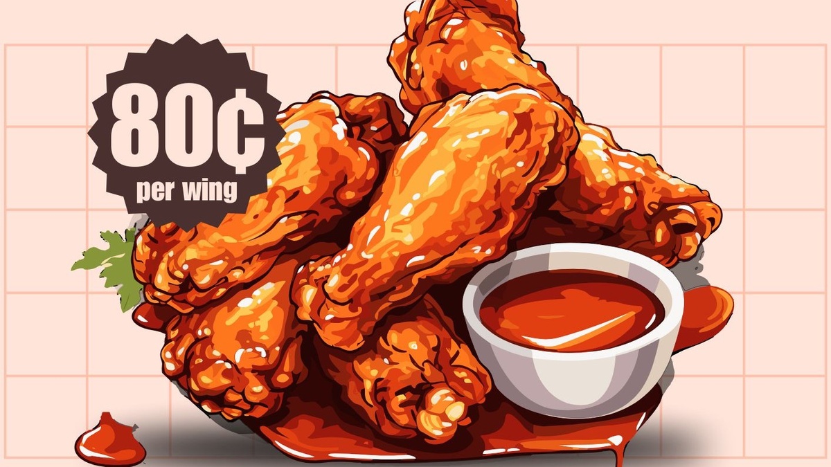 80¢ Wing Specials