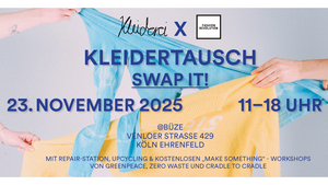 🍂 SWAP IT! – Der große Herbst-Kleidertausch in Köln