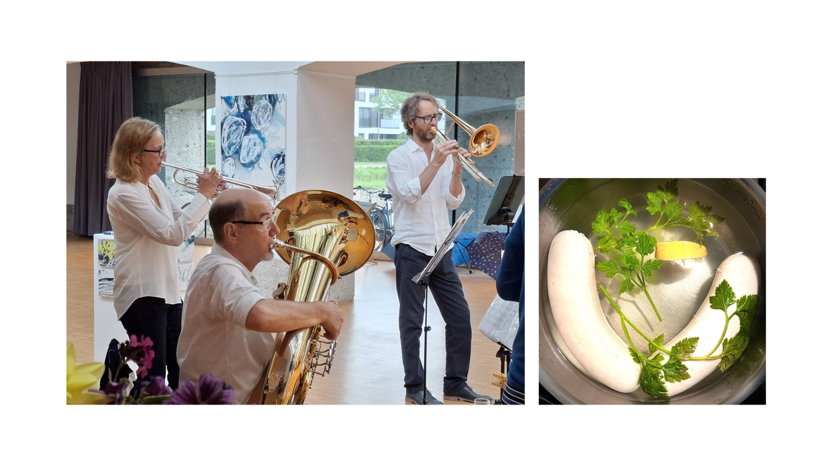 Titelbild der Veranstaltung Weißwurst- Frühstück mit Musik