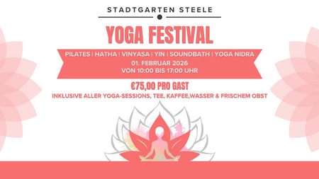 Yoga Festival im Stadtgarten Steele