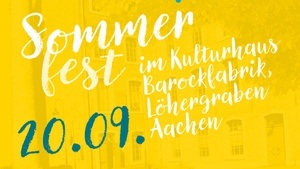 Sommerfest in der Barockfabrik - freier Eintritt