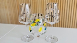Wine Glass Painting