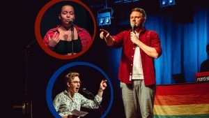 Queer Poetry Slam & Book Talk – mit Christian Ritter, Jin Jason & Karl Kelschebach