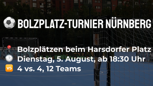 Bolzplatzturnier Nürnberg 🏆