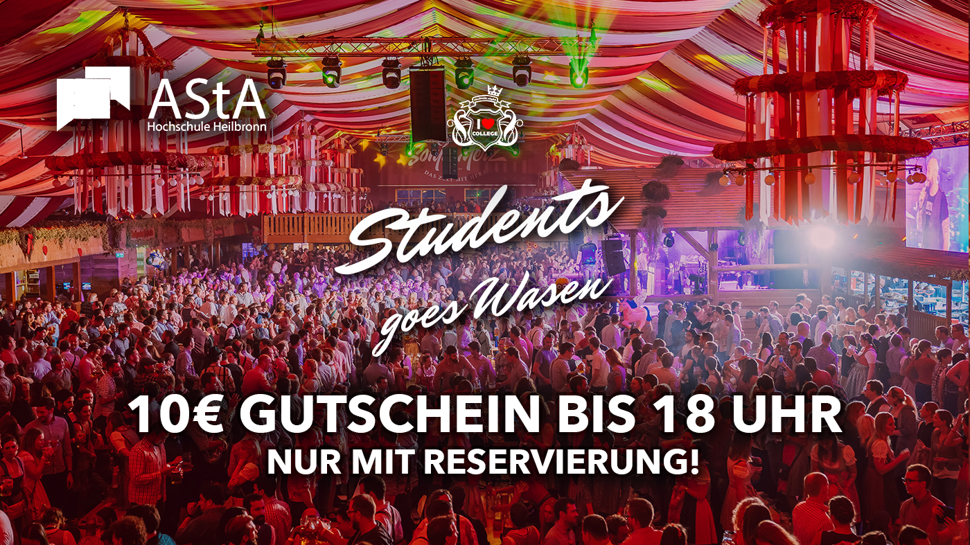 Students goes Wasen - Mi. 07.10.26 @ Sonja Merz