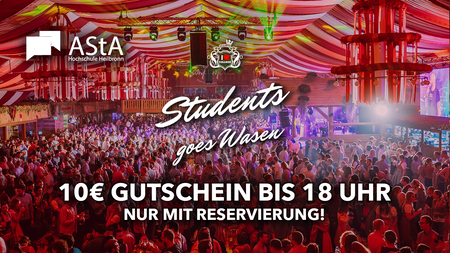 Students goes Wasen - Mi. 07.10.26 @ Sonja Merz