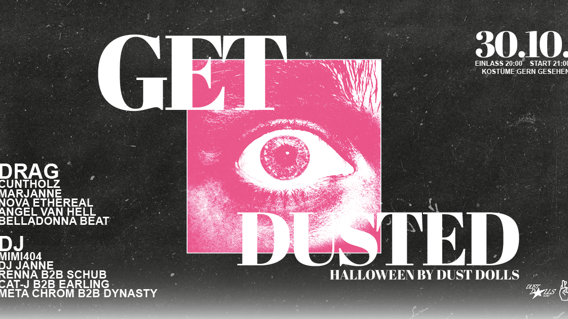 GET DUSTED | HALLOWEEN | DRAG | TRANCE | Kalif Storch - Erfurt