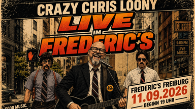 Live Musik mit Crazy Chris Loony