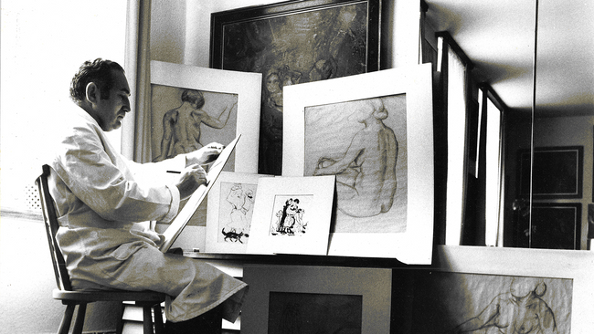 Kurzvorträge: Von Warschau über Israel nach Köln - Der Künstler Ber Warzager mit Dr. Christiane Twiehaus