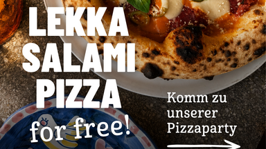 Holt euch eure Gratis-Pizza mit der neuen LEKKA Salami @ Al Catzone (100% VEGAN!)