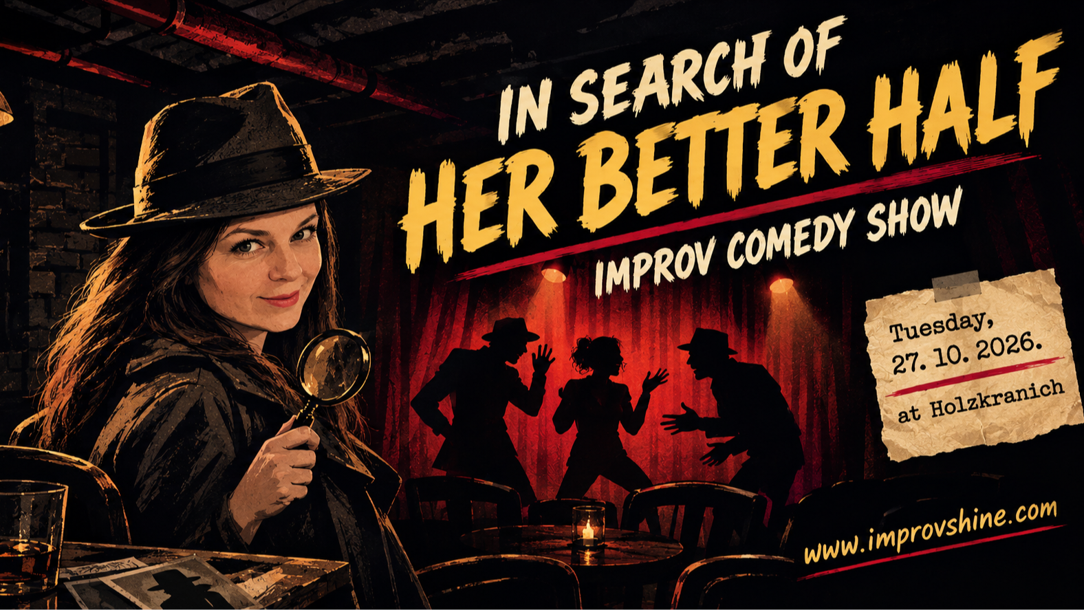 Comedy show: In Search of Her Better Half