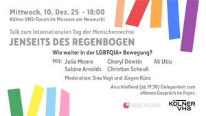 Jenseits des Regenbogens – Wie weiter in der LGBT+ Bewegung?