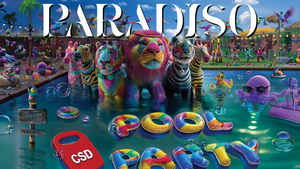 💦🏳️‍🌈 PARADISO PRIDE POOL PARTY 🏳️‍🌈💦